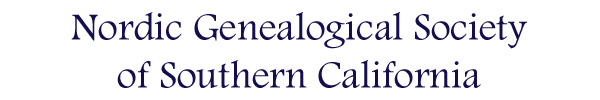 Nordic Genealogical Society of Southern California